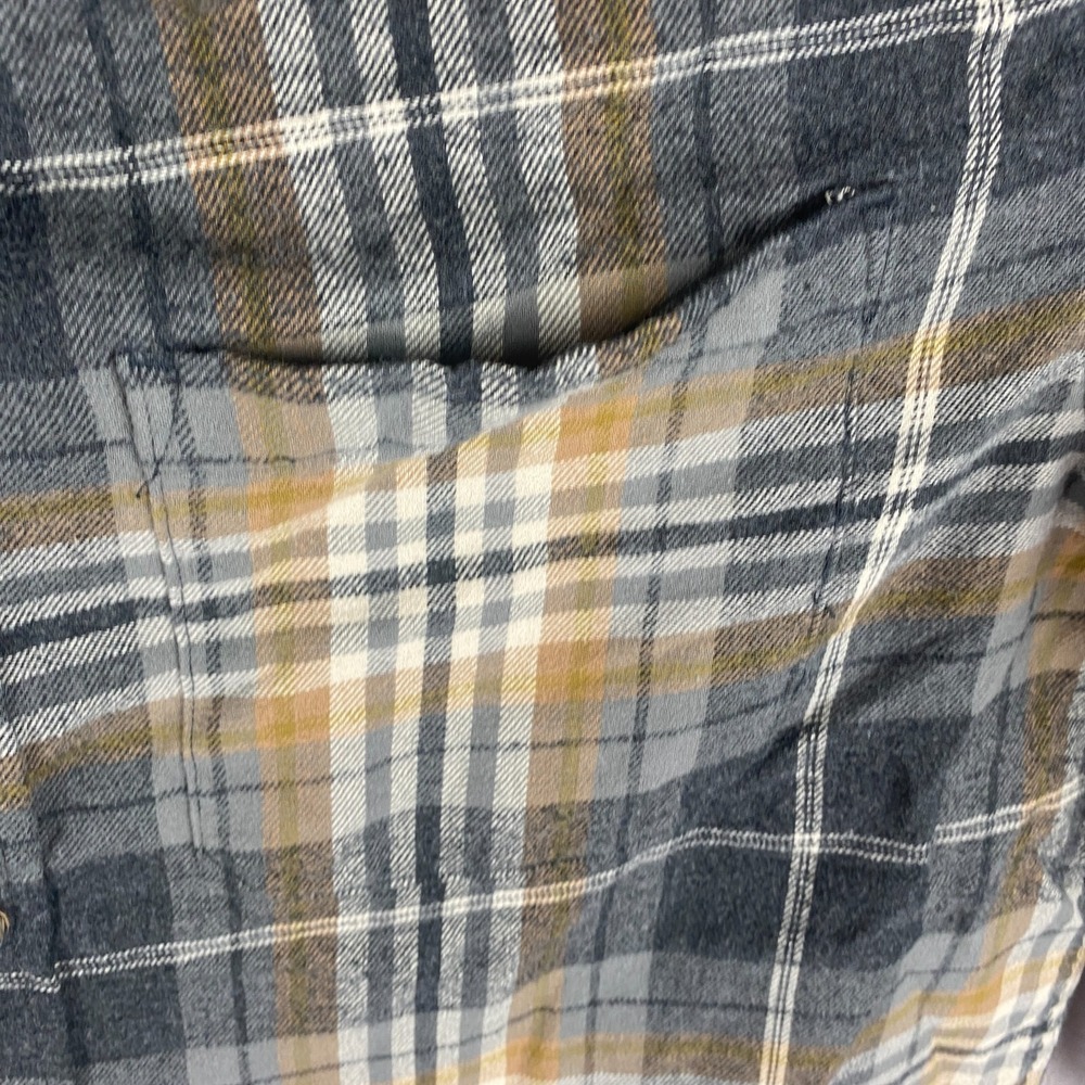 Eddie Bauer Mens Multicolor Plaid Flannel Casual Button Up Shirt Size XL - Picture 9 of 16